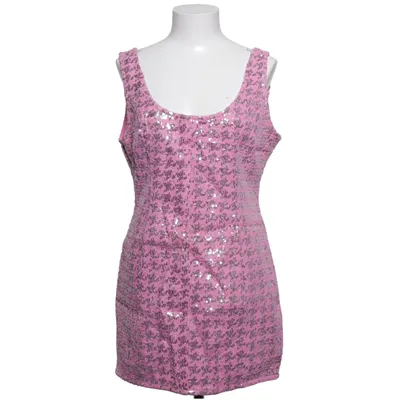 Kjole (Pink, Sølv) fra PrettyLittleThing Bomuld, Polyester
