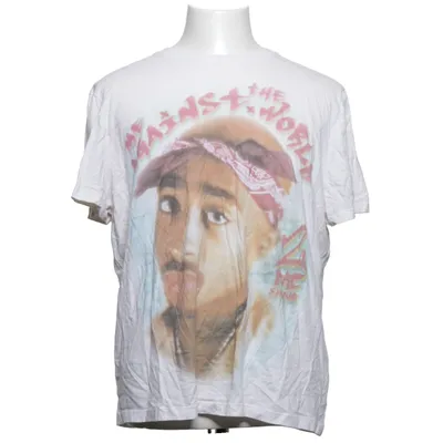 T-shirt (White, Multicolored) from 2Pac Cotton
