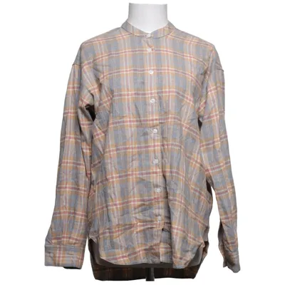 Chemise en flanelle (Gris, Beige, Multicolore) de Rossana Diva Coton