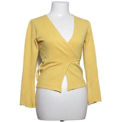 Slå om-cardigan (Gul) fra Sexy Woman Polyamid, Viscose