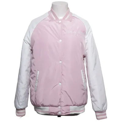Varsity jacket (Pink, White) from Fisherfield Polyester