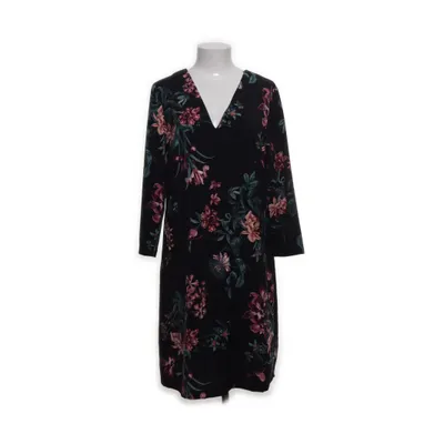 Klänning (Svart, Flerfärgad) från Design by kappAhl Elastan, Polyester