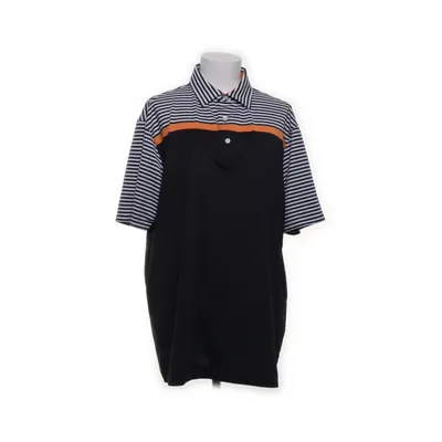 Pikétröja (Svart, Vit, Orange) från Footjoy Elastan, Polyester