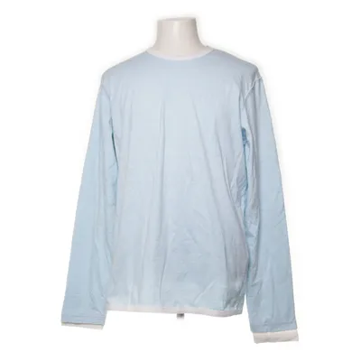 T-shirt à manches longues (Bleu, Blanc) de Marithé François Girbaud Coton
