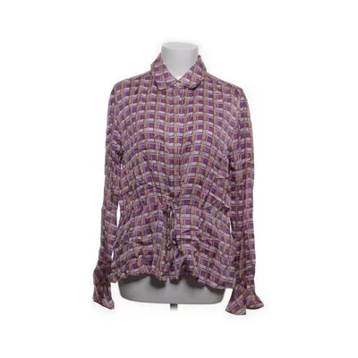 Skjorte (Lilla, Flerfarvet) fra Leveté Room Viscose
