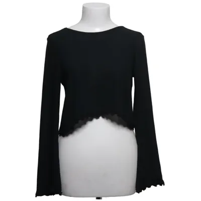Crop top (Zwart) van Urban Renewal Polyester