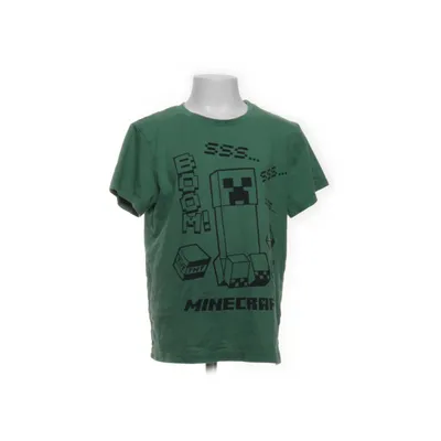 T-shirt (Grön) från Mojang Bomull, Polyester, Ull
