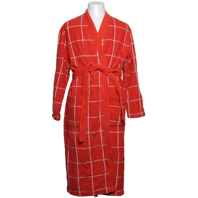 Bathrobe (Red, White) from Pellevävare Cotton