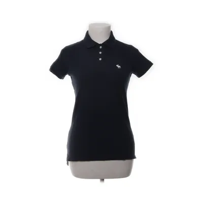Polo shirt (Blue, White) from Abercrombie & Fitch Cotton