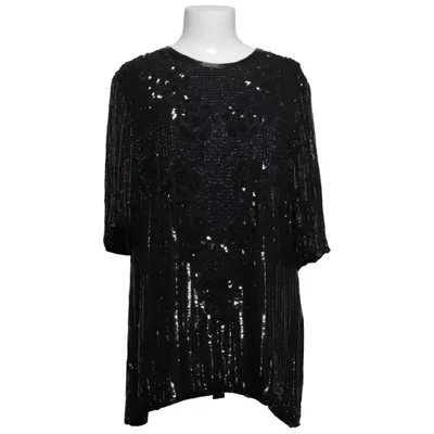 Tunique (Noir) de Frank Usher Polyester, Soie