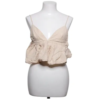 Peplumtopp (Beige) från Zara Bomull