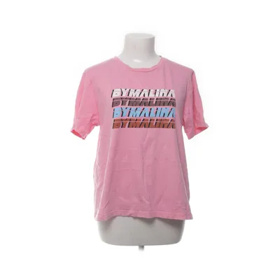 T-shirt (Rosa, Flerfärgad) från By Malina Ekologisk bomull
