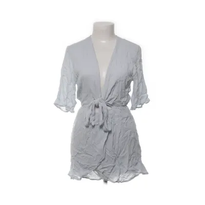 Dress (Blue) from Schanna x NA-KD Cotton, Viscose