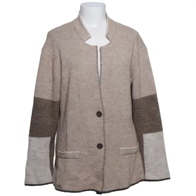Cardigan (Beige, Gray, Brown) from Vida Acrylic, Alpaca wool, Viscose