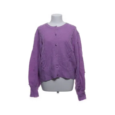 Kofta (Lila) från Nümph Akryl, Alpackaull, Elastan, Polyamid, Ull