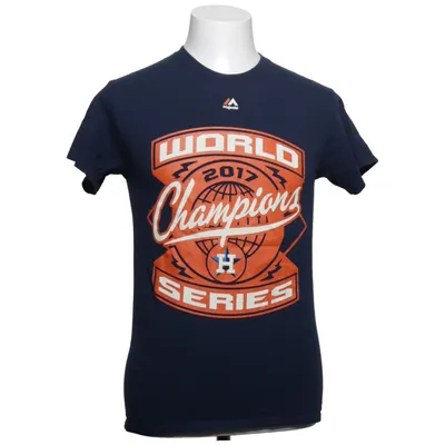 T-shirt (Blauw, Oranje, Wit) van Majestic