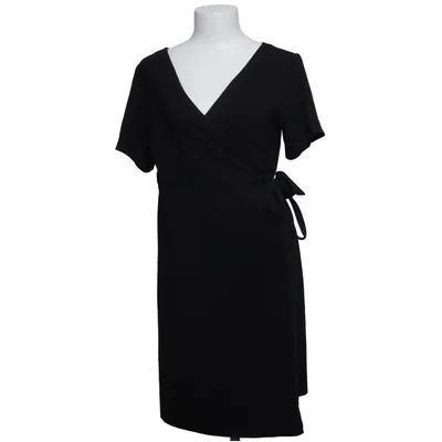 Robe portefeuille (Noir) de Sandra of Sweden Élasthane, Modal