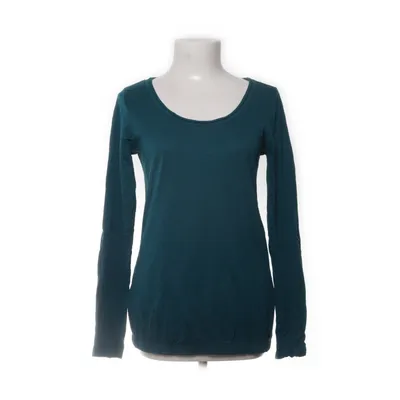 Langærmet t-shirt (Petroleumsgrøn) fra QS by S.Oliver