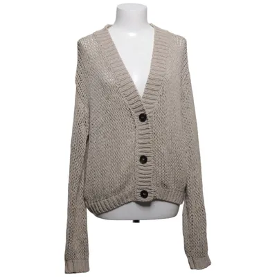 Strickjacke (Beige) von Roberto Collina Baumwolle, Polyamid