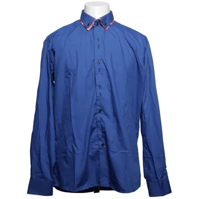 Buttondown-skjorta (Blå) från Kayhan Bomull, Polyester