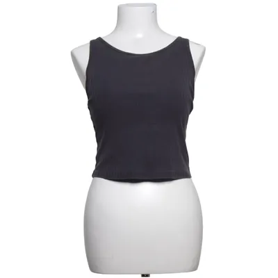 Crop top (Grå) från Uniqlo Bomull, Elastan, Polyester
