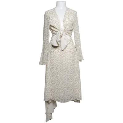 Klänning (Vit, Gul, Grön) från Adoore Polyester