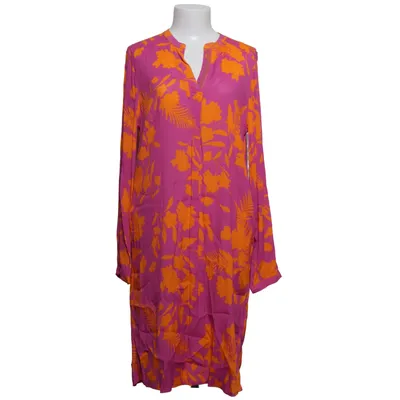 Jurk (Lila, Oranje) van Emily van den Bergh Viscose