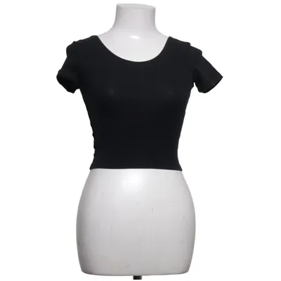Crop top (Black) from American Apparel Cotton, Elastane
