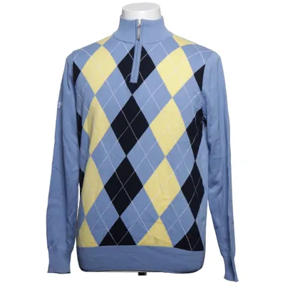 Trui (Blauw, Geel, Zwart) van Glenmuir Katoen