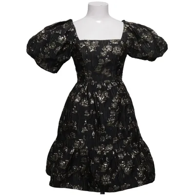 Dress (Black, Gold) from By Malina Elastane, Polyester