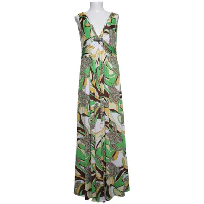Maxi jurk (Groen, Geel, Meerkleurig) van Perfect