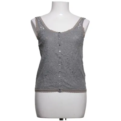 Tank Top (Gray) from Hollister Cotton, Nylon, Polyester