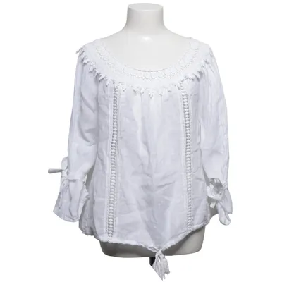 Blouse (Wit) van J&S Millenium Linnen