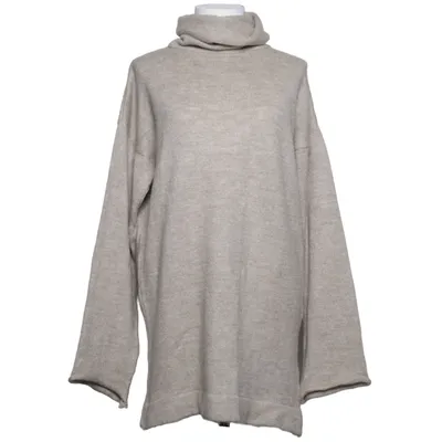 Pul à col roulé (Beige) de Hannalicious x NA-KD Acrylique, Polyester