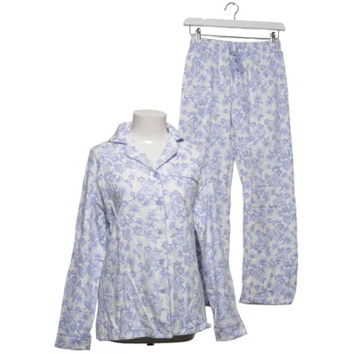 Pyjama (Weiß, Blau) von Love to Lounge Baumwolle