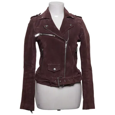 Bikerjacka (Brun) från Review Skinn, Polyester