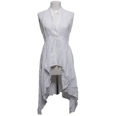 Kjole (Hvid) fra Zara Woman Linned