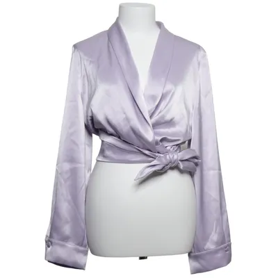 Wikkelblouse (Lila) van Nanushka Acetaat, Polyester