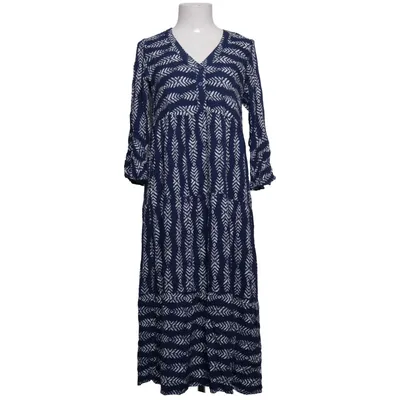 Robe longue (Bleu, Blanc) de Jean Pascale Viscose