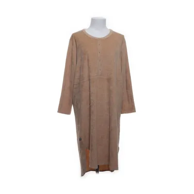 Jurk (Bruin) van House of Lola Katoen, Polyester