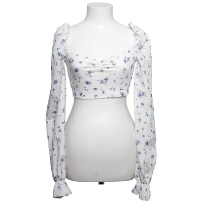 Crop top (Print Wide Sleeve Top) from NLY One Elastane, Recycled polyester