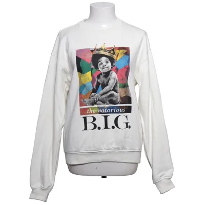 Sweatshirt (Hvid, Flerfarvet) fra The Notorious B.I.G Bomuld, Polyester