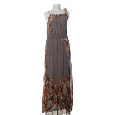 Maxi jurk (Bruin, Meerkleurig) van Eva Fashion Polyester