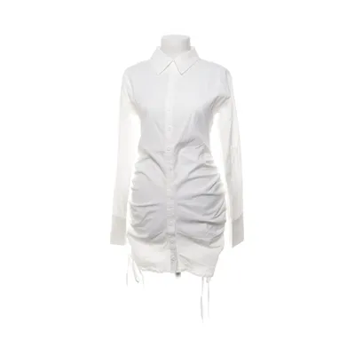 Shirt dress (White) from Fashion Sexy Lounge Polyester, Elastane