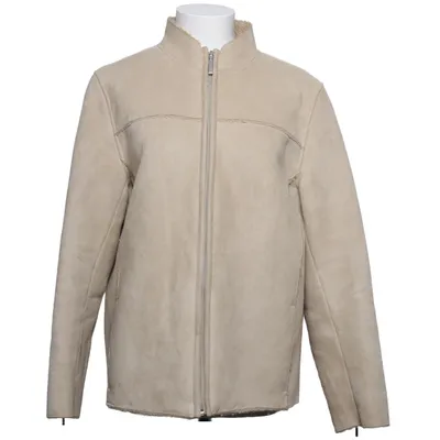 Shearlingjacka (Beige) från CasualClub Akryl, Polyester