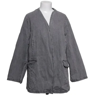 Jeansjacka (Grå) från Lindex Bomull, Elastan