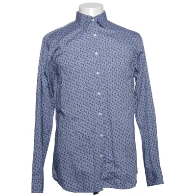 Shirt (Blue) from The Shirt Factory Cotton