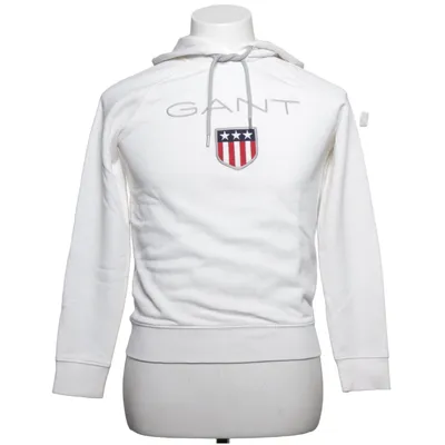Sweat à capuche (Blanc) de GANT Coton, Polyester