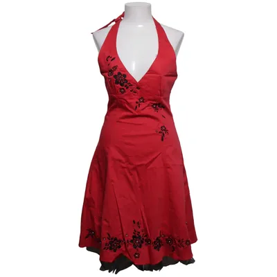 Cocktail dress (Red, Black) from Cotton Club Cotton, Elastane, Polyester