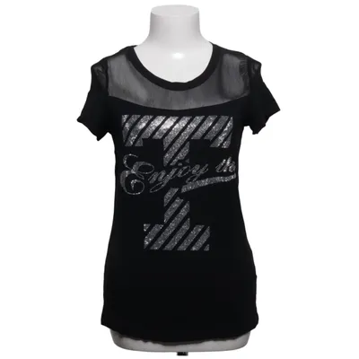 T-shirt (Black) from Vince Otto Cotton, Elastane